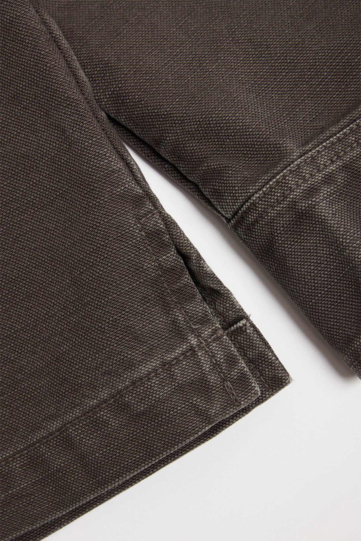 Canvas Garment Dyed Overshirt - Image 8