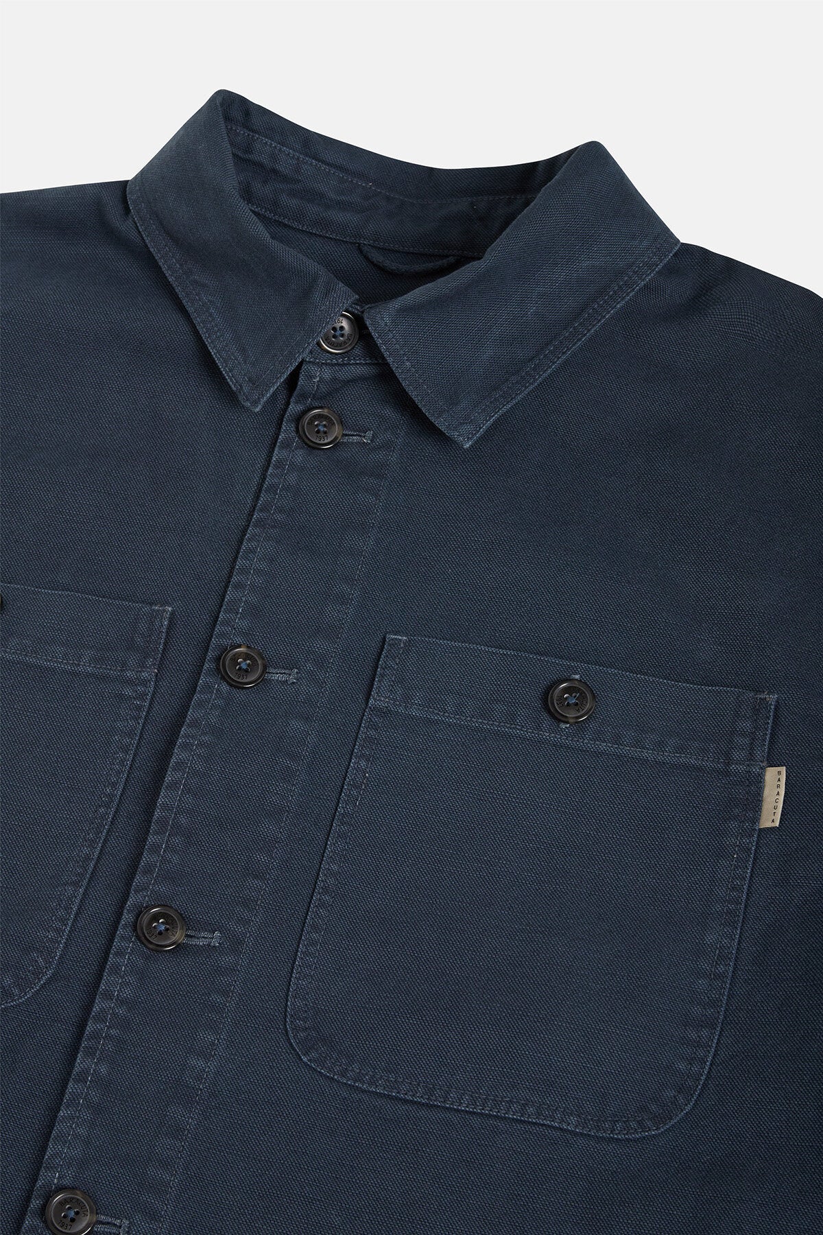 Canvas Garment Dyed Overshirt - Image 6