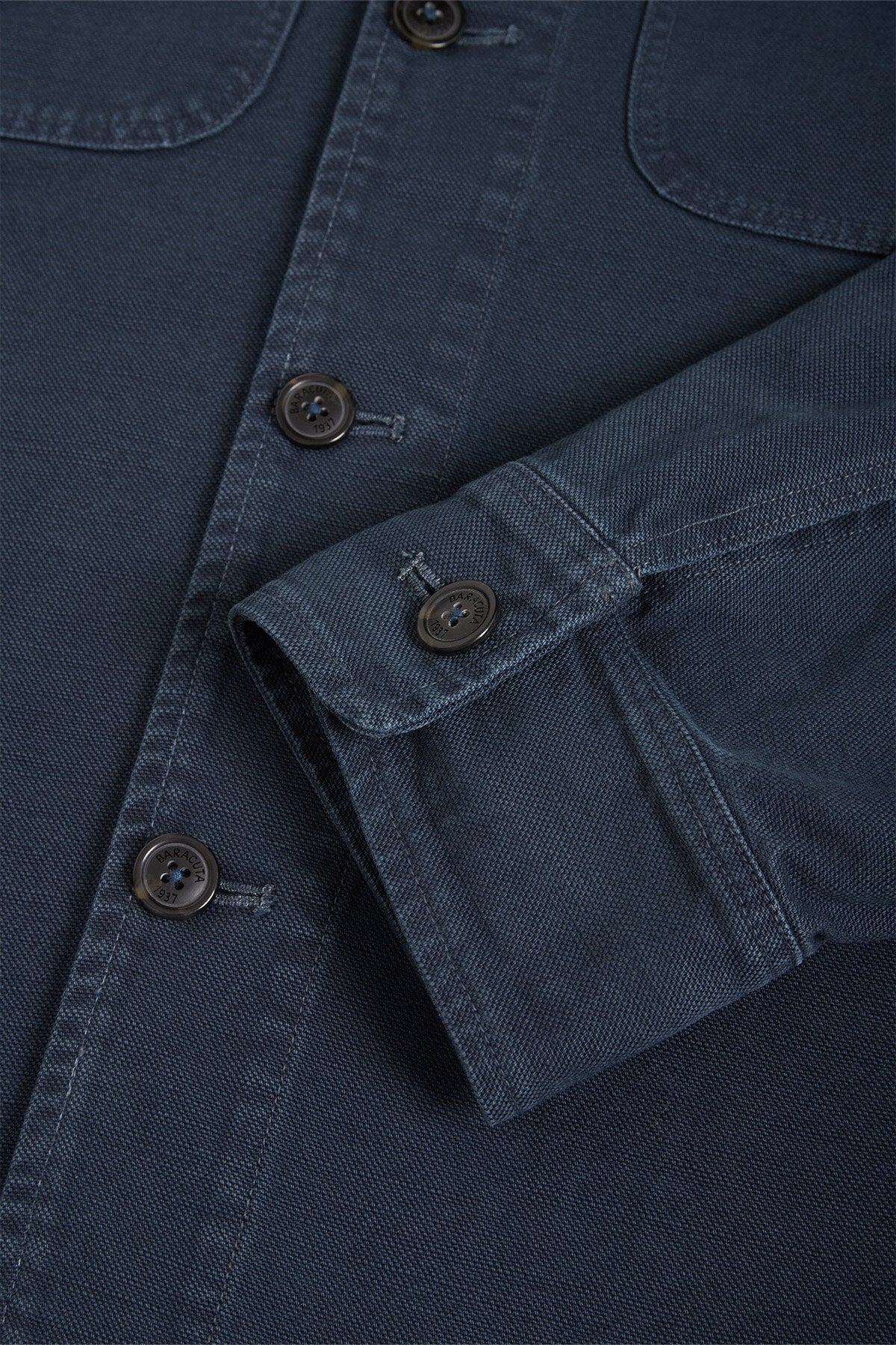 Canvas Garment Dyed Overshirt - Image 7
