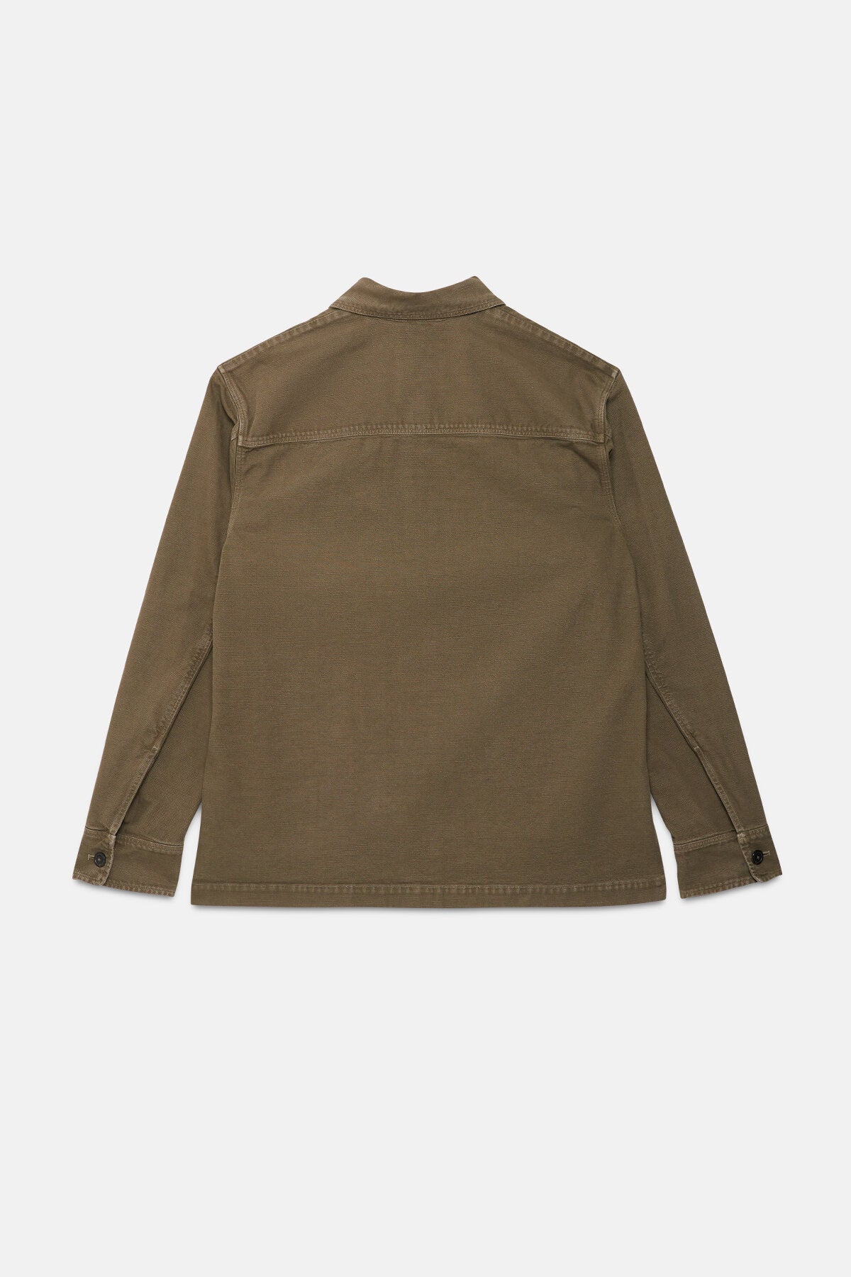 Canvas Garment Dyed Overshirt - Image 6