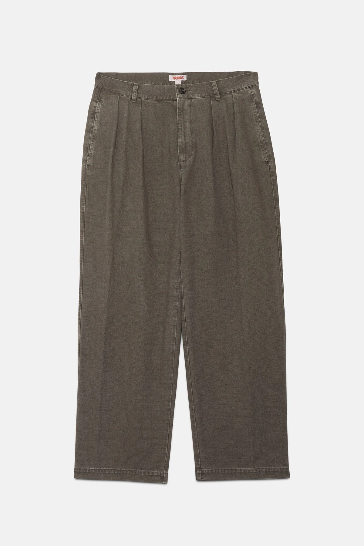 Canvas Garment Dyed Trousers - Image 6