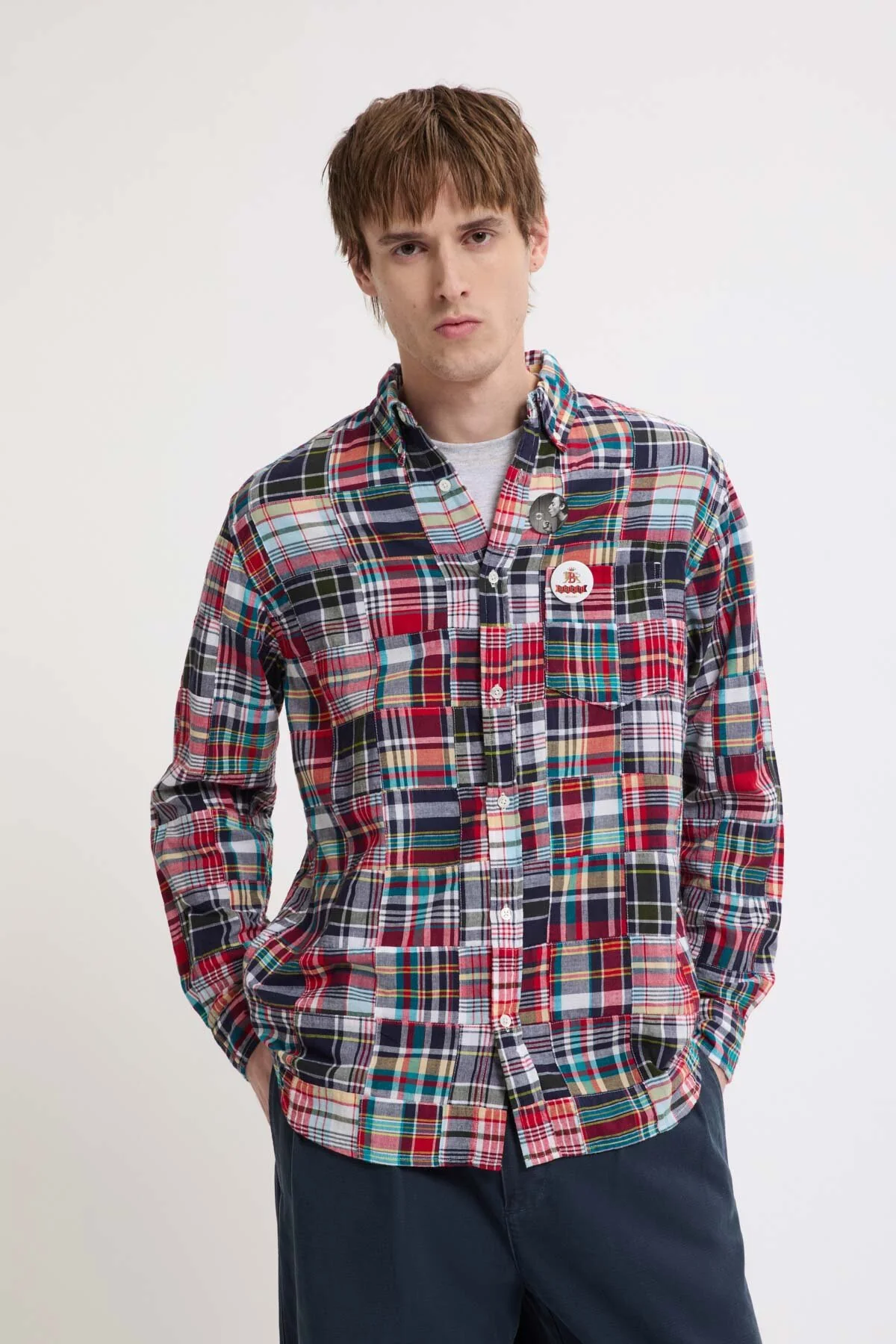 Madras BD Collar Shirt