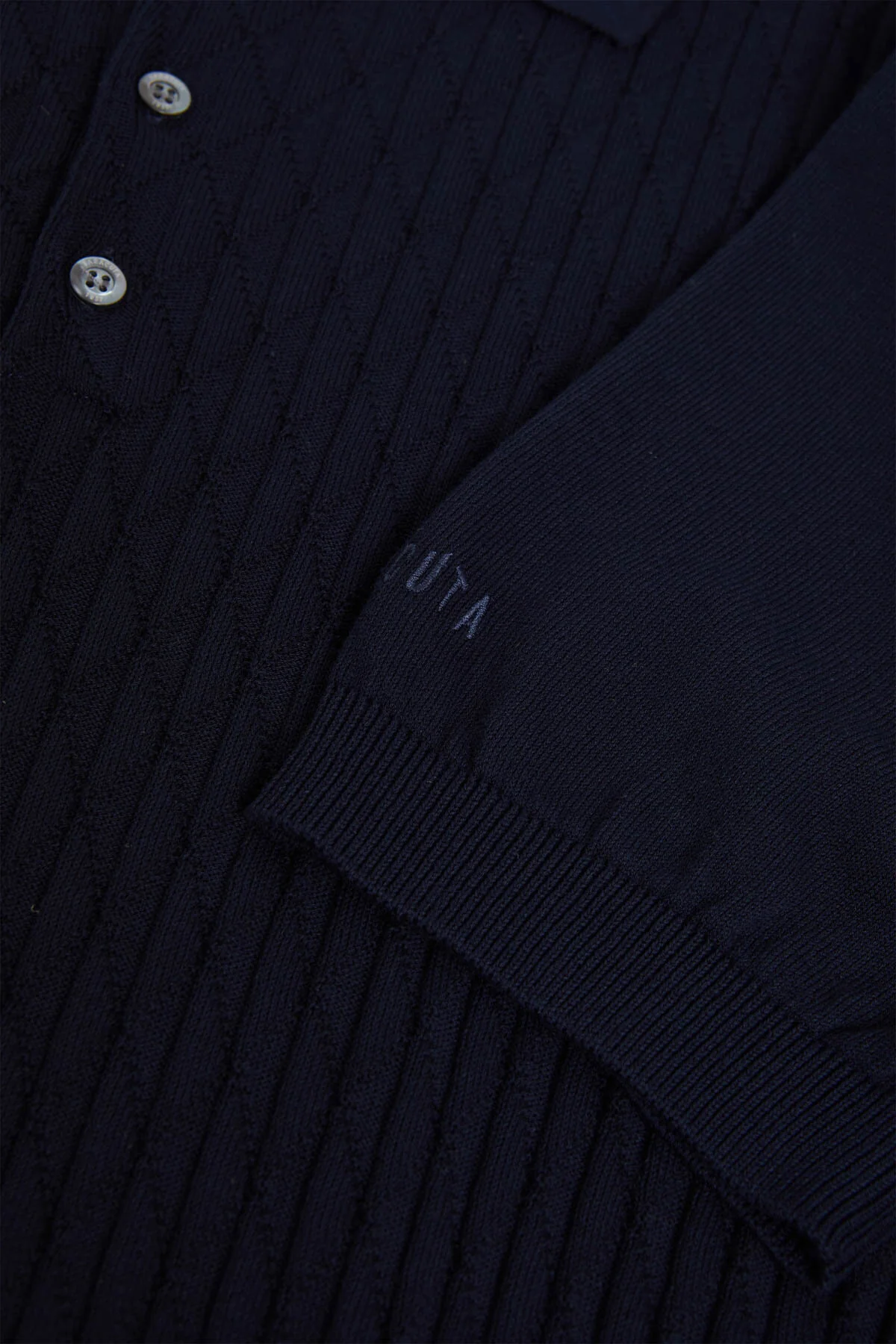 Pattern Stitch SS Polo - Image 8