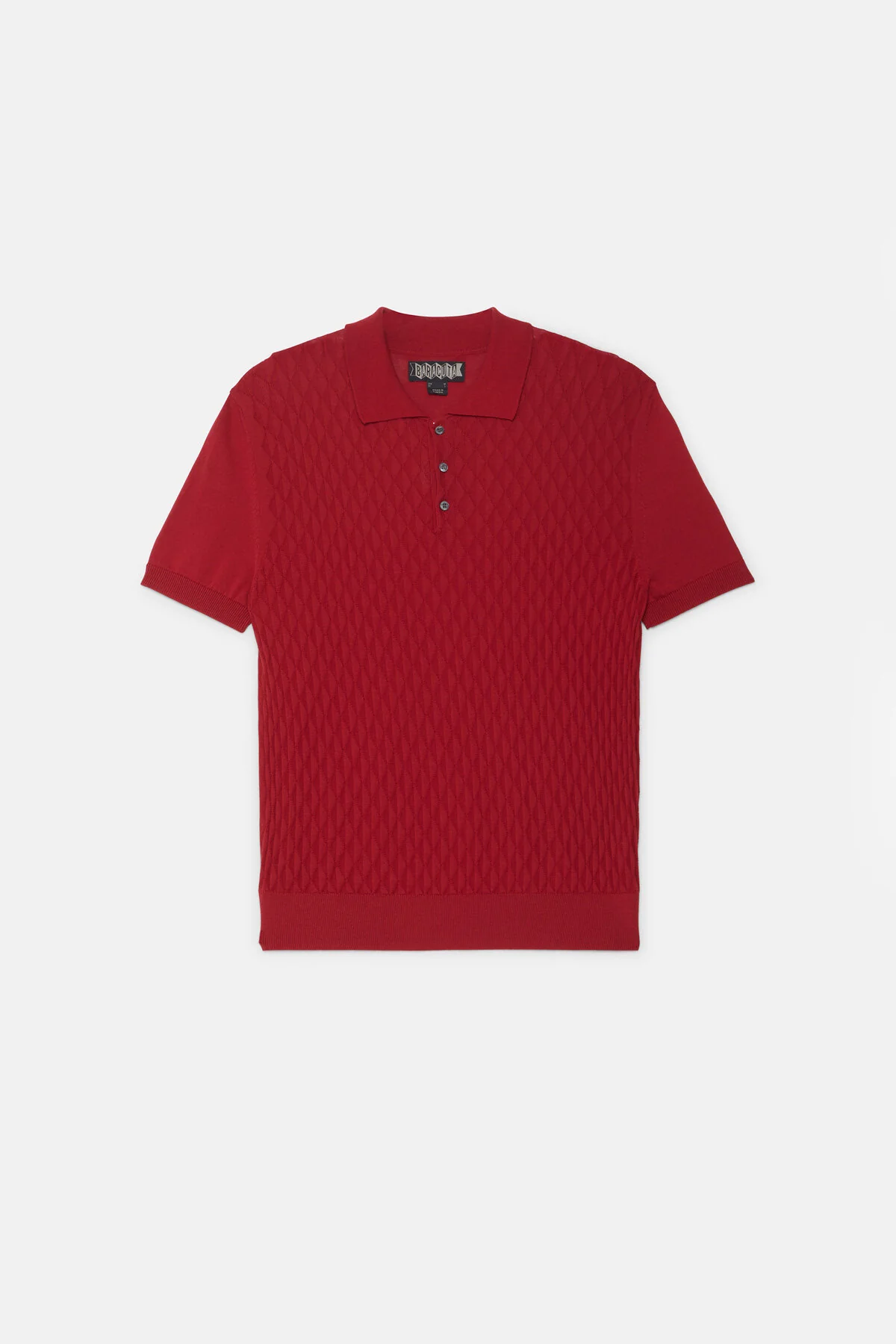 Pattern Stitch SS Polo - Image 6