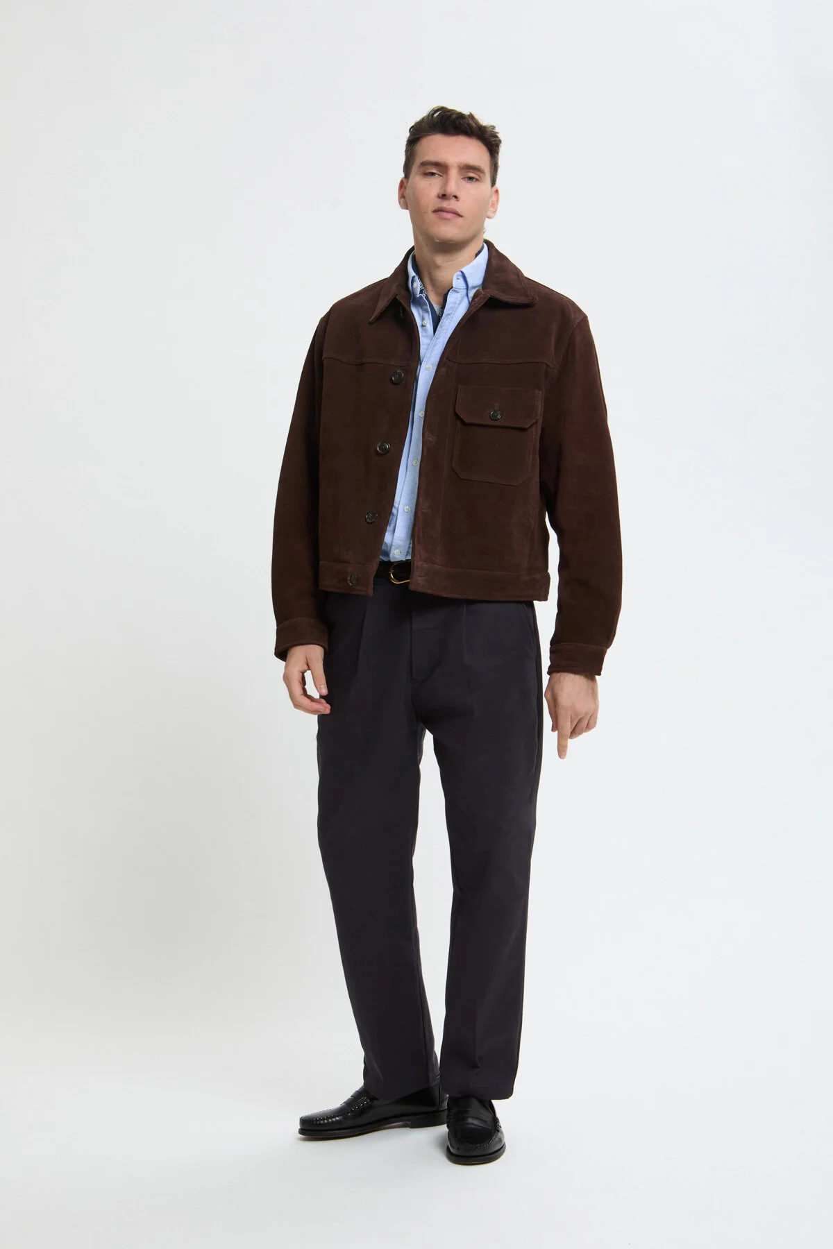 ROUGHOUT SUEDE RIDER JACKET - Image 3