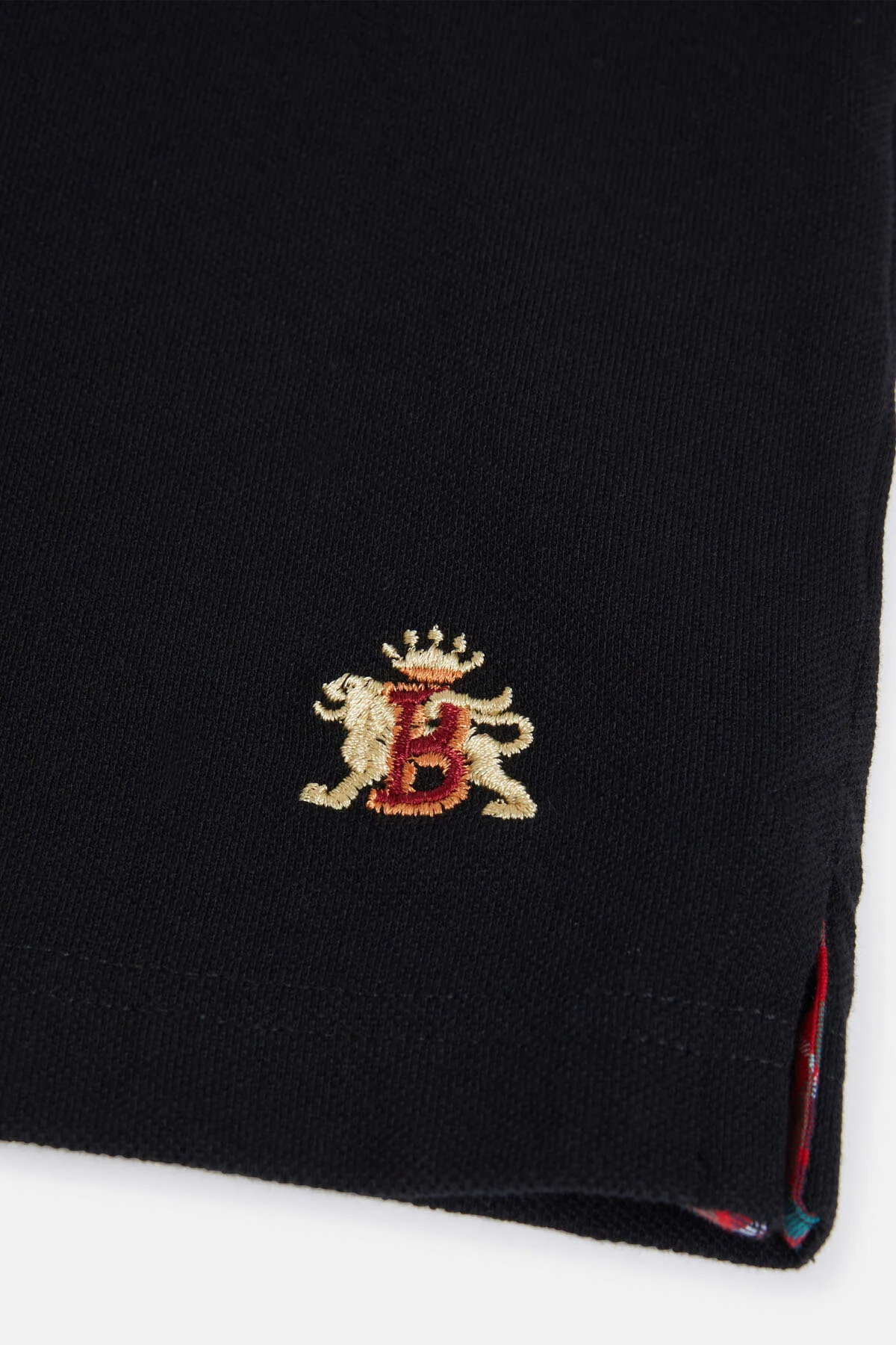 Tartan Placket Polo - Image 7