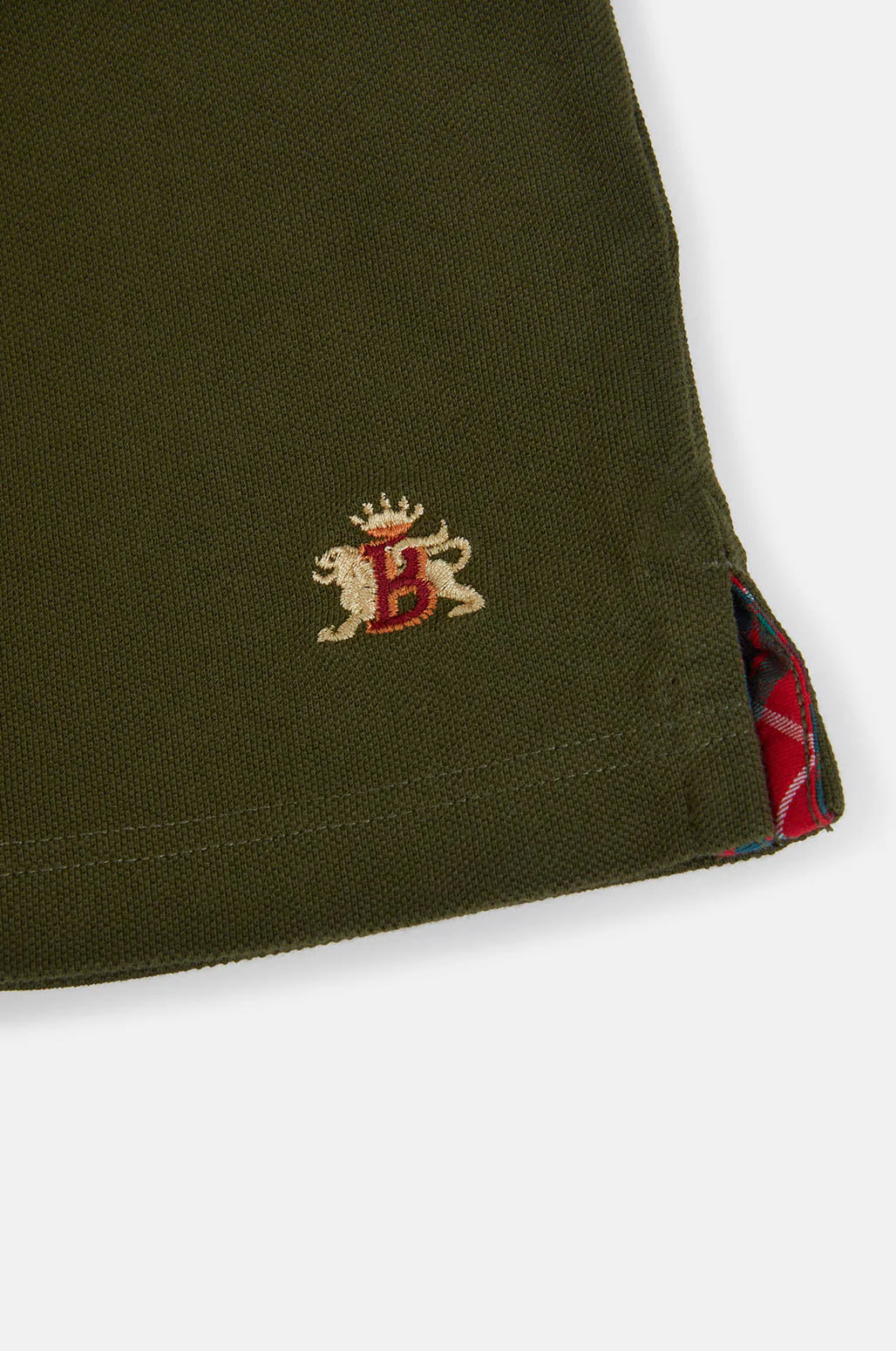 Tartan Placket Polo - Image 8